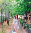 진아름 바캉스룩 "원피스, 투피스처럼 스타일링 해줬어요"