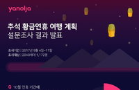 "추석 연휴 국내여행 10월 5일에 가장 많이 떠난다"
