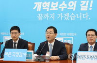 주호영 "與, 협치 외치며 적폐청산 혈안…야누스적 국정운영"