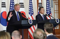 트럼프 "北에 많은 힘 보여줬다…실제 사용할 일 없길 바란다"