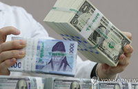 환율급락에 달러예금 증가...1년9개월만에 최대