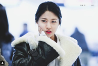 인천공항 설현 인증샷 "잇몸 아파"