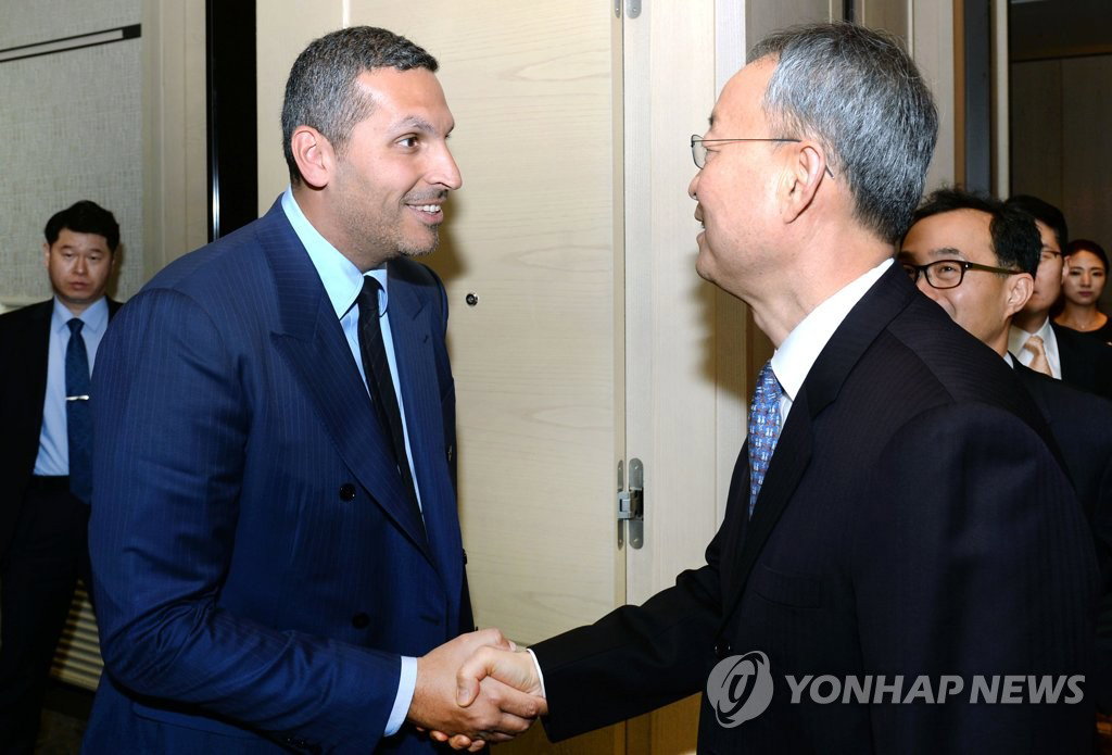 산업부, 칼둔 UAE 아부디비행정청 장관 면담