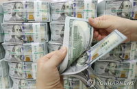 원/달러 환율 1,210원대로 하락…달러인덱스도 하락