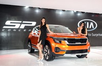 기아차, 인도 시장 ‘데뷔’…델리모터쇼서 인도 겨냥 SUV 공개