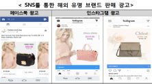 소비자원_SNS 통한 해외유명 브랜드 광고