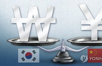 원/달러 환율, 위안화 연동해 하락 반전