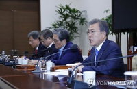 文대통령 "오랜 대화교착 안돼…북미정상 빨리 만나 타결 기대“