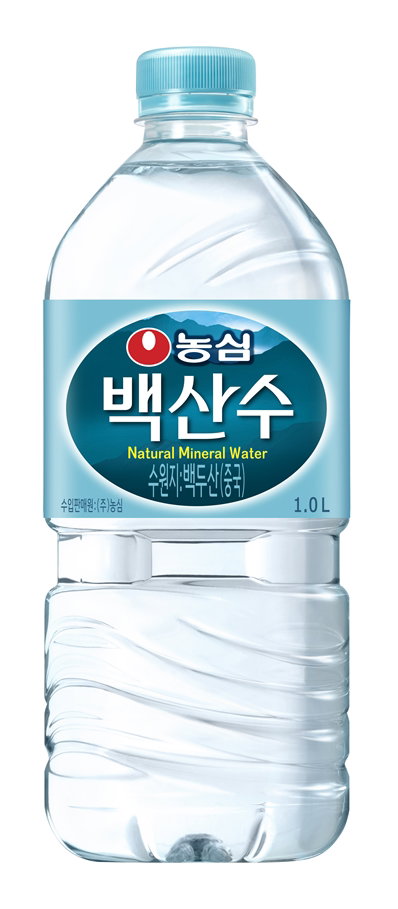 '백산수' 1L 출시한 농심