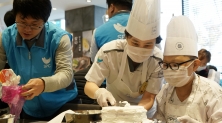  SPC그룹, 연세의료원 연세암병원서 소아암 환아와 '행복한 케이크 만들기 교실' 열어