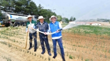 오비맥주, 이천 지역 가뭄 피해 농가에 농업용수 지원