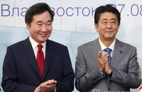 이총리, 아베 면담, 대화 촉진이 목표