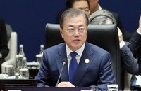 文대통령·메콩정상 '한강·메콩강 선언’