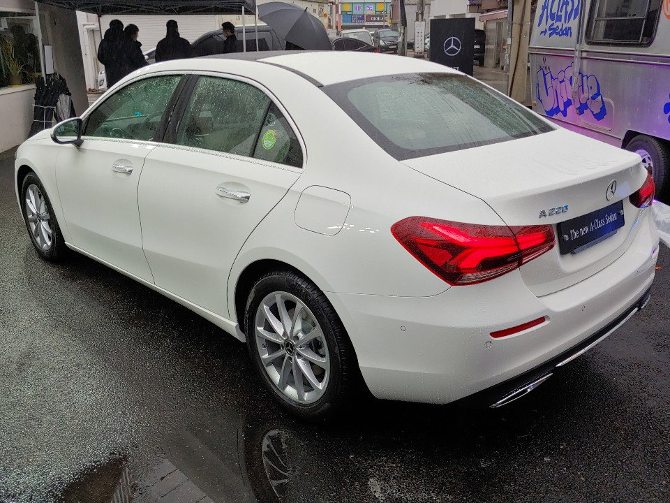 

​
▲'더 뉴 A 220 세단'<사진=박성민 기자>
​
​