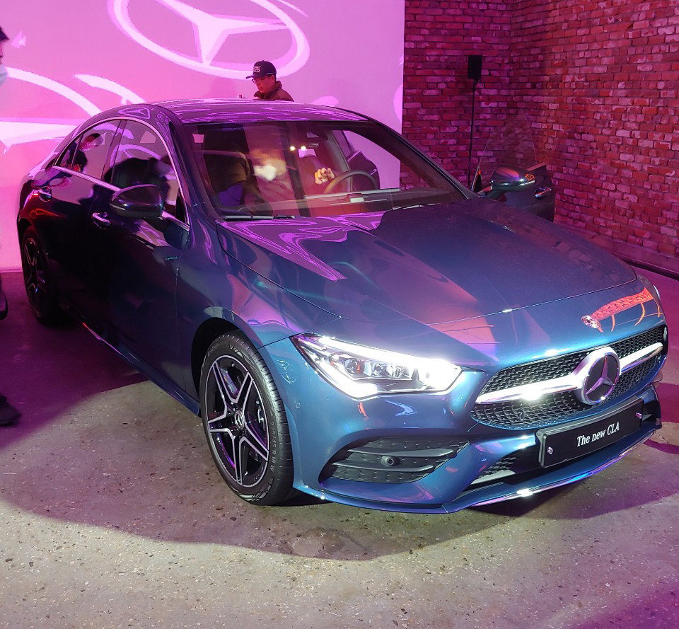 
​
▲'더 뉴 CLA 250 4MATIC 쿠페 세단'<사진=박성민 기자>
​
​
​
​