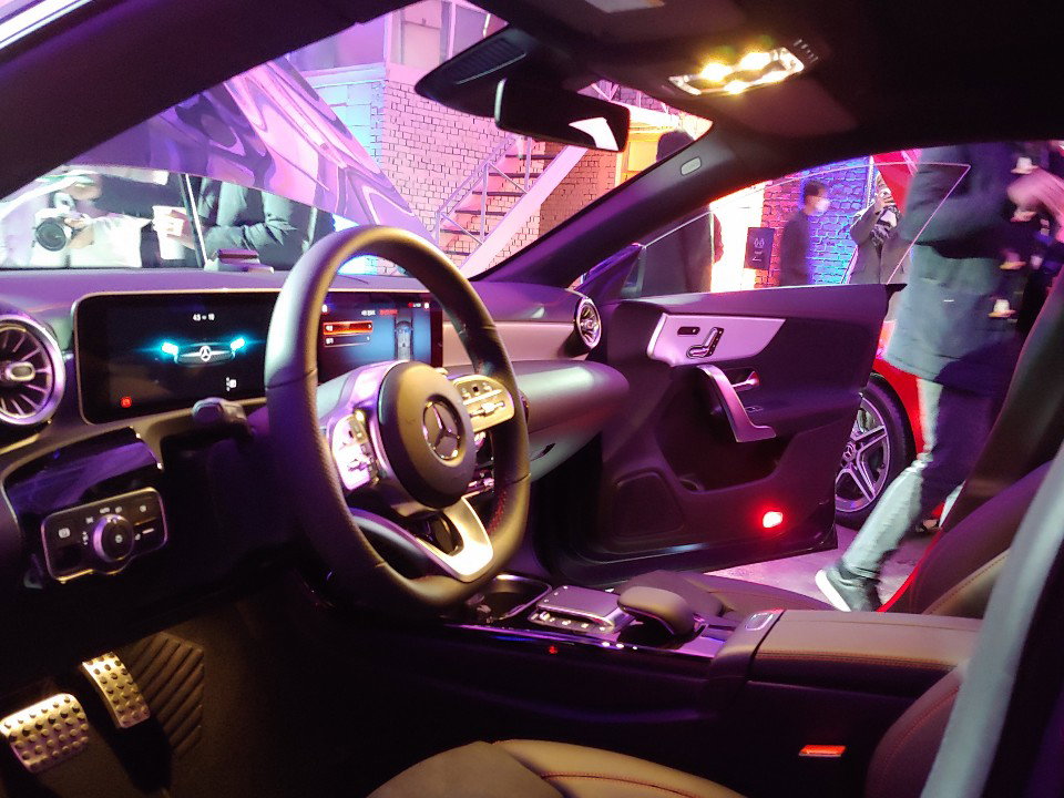 ▲'더 뉴 CLA 250 4MATIC 쿠페 세단'<사진=박성민 기자> ​ ​ ​ ​