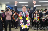 [21대 총선] 서귀포 개표상황, 민주 위성곤 후보 당선 유력