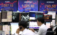 [증시 마감]코스피 상승세…2,087선 마감