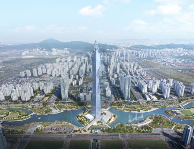 인천 청라시티타워 조감도[인천경제청 제공, 재판매 및 DB 금지]