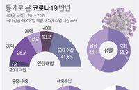 코로나19 발생현황 6개월, 누적확진자 1만3천672명…국내 감염 38%는 신천지 관련