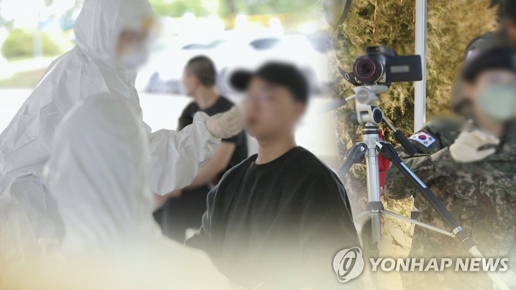 육군 코로나19 검사 자료사진