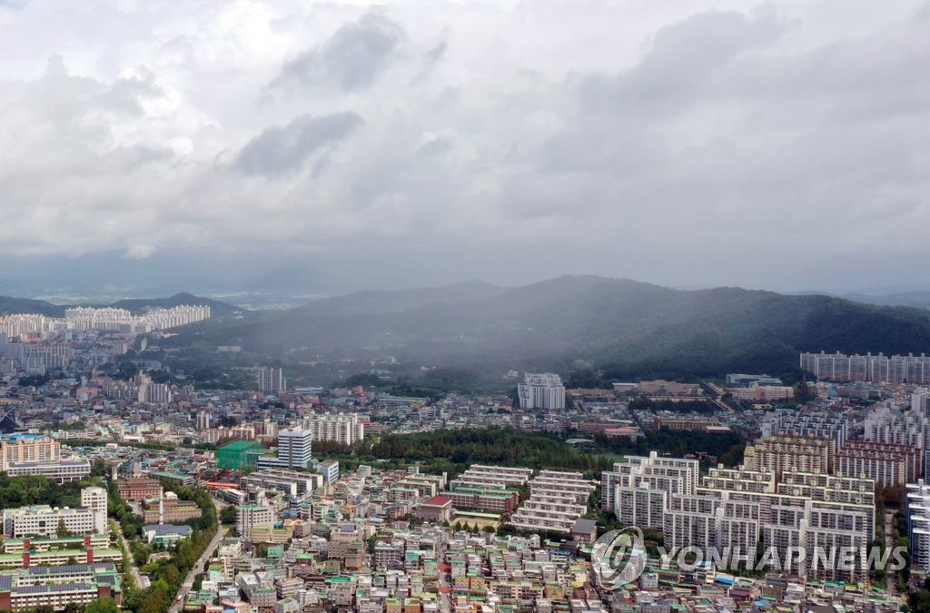 도심 속 국지호우
