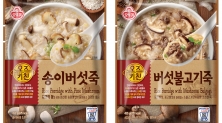   오뚜기, '오즈키친 파우치죽' 신제품인 송이버섯·버섯 불고기 출시