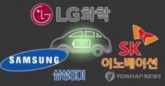 전기자동차 전기차 배터리 2차전지 LG화학 삼성SDI SK이노베이션