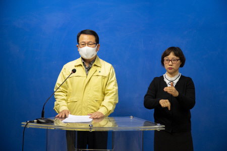 전북 전라북도 익산시 정헌율 시장 비대면 브리핑
