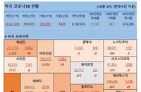 16일 미국 코로나 바이러스 확진자·사망자 현황 (종합)