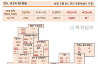 4일 인도 코로나 확진자 현황 (종합)