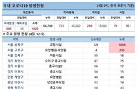 4일 코로나19 발생현황 (종합)