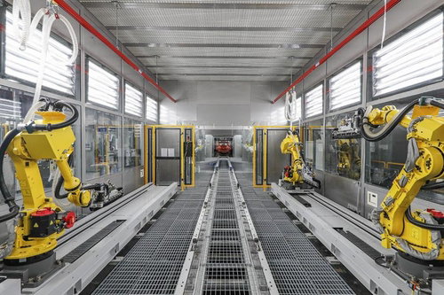 자동차 공장 도장 2021.03.11