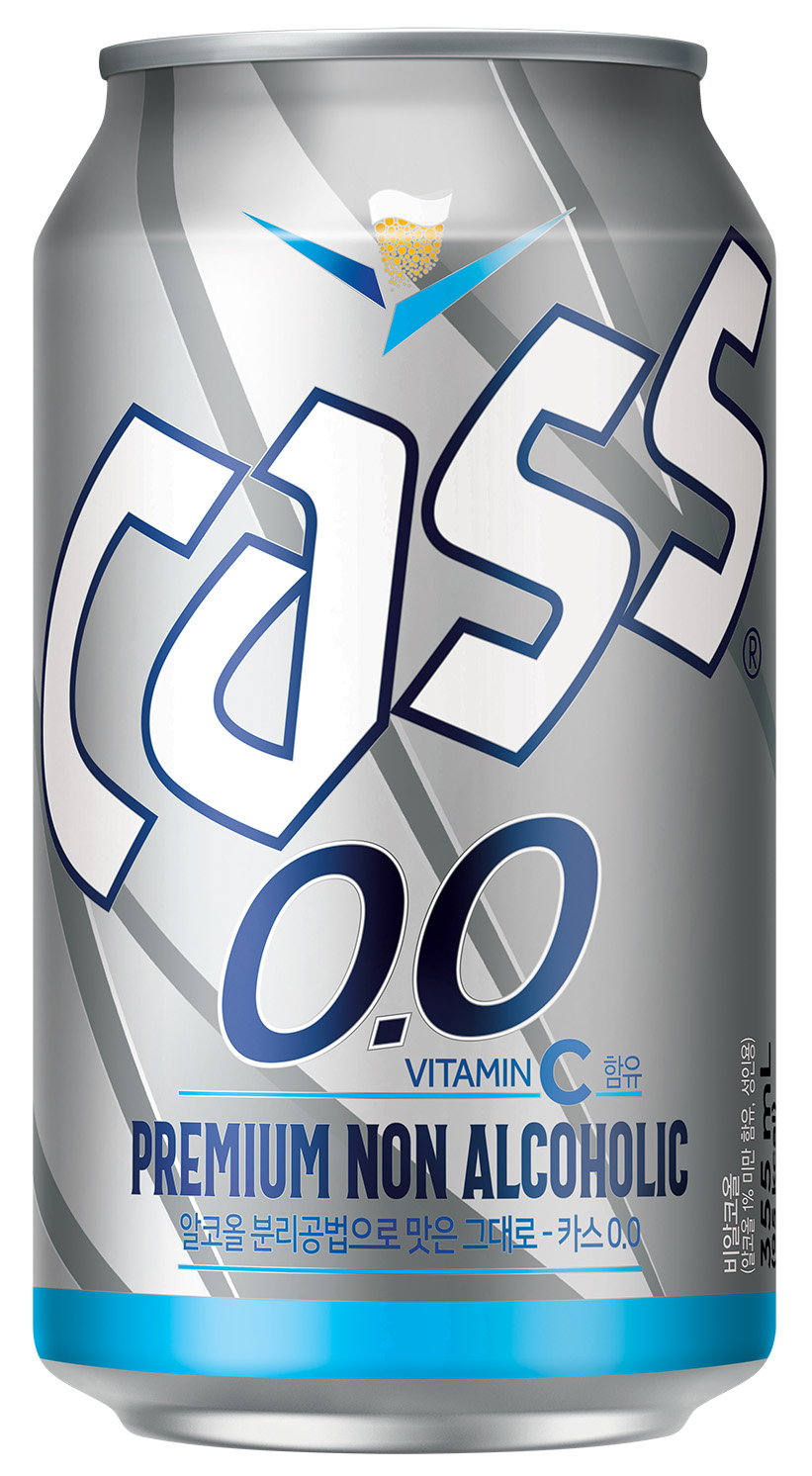 
▲비알코올 맥주 '카스 0.0'<사진제공=오비맥주>
