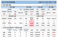 29일 코로나19 발생현황 (종합)