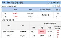 31일 코로나 백신 접종 현황 (종합)
