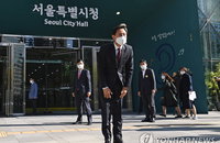 4·7 재·보궐선거 당선 오세훈-박형준 시장 오늘부터 '첫 출근'