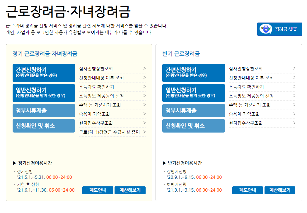 근로장려금