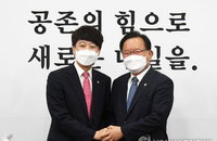 이준석, 김총리와 첫 회동. 여야정협의체 가동에 의견접근