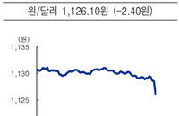 [오늘의 환율] 원달러 환율, 2.4원 내린 1128.5원