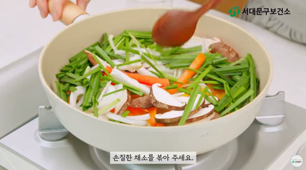 부추잡채 레시피