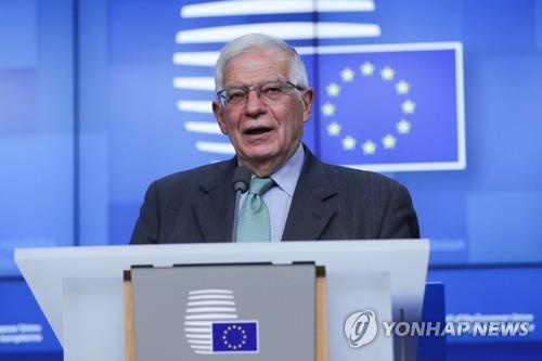 호세프 보렐 EU 외교안보정책 고위대표 [신화 연합뉴스 자료사진. 재판매 및 DB 금지]