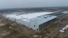 LG에너지솔루션과 제네럴모터스(GM)의 합작법인 ‘얼티엄 셀즈’가 미국 오하이오주에 짓고 있는 전기차 배터리 공장의 전경. 