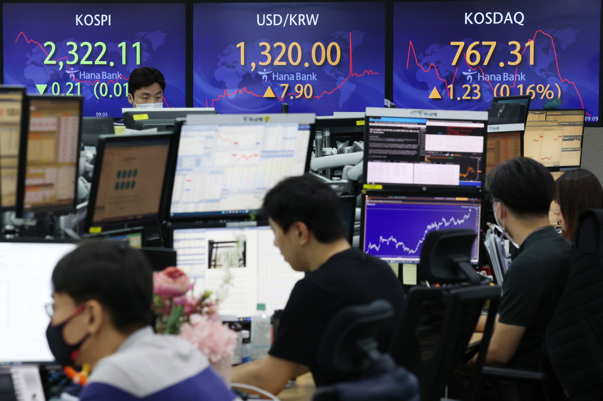 한국증시 개장 2022.07.15