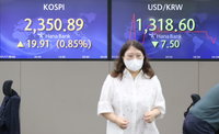 코스피, 장 초반 외인 매수에 1%대 상승…2,360선 '터치'