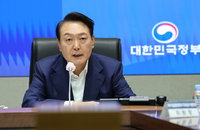 尹대통령 긍정평가첫 30%선 밑으로, '잘한다' 28%