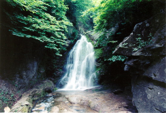 환선굴 폭포