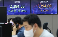 원/달러 환율 1,390원도 돌파, 13년5개월 만에 처음