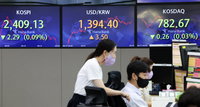 원/달러 환율 1,390원대 초중반, 코스피 2410대 보합권