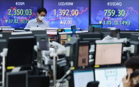 코스피, 장 초반 2,350대, 환율 1,390원 육박